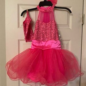 Weissman Hot Pink Dance Costume